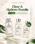 Azadi Clear & Hydrate Bundle — Buy 2, Get Moisturizing Serum FREE