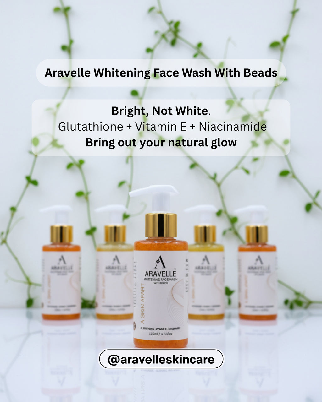 Aravelle Whitening Face Wash