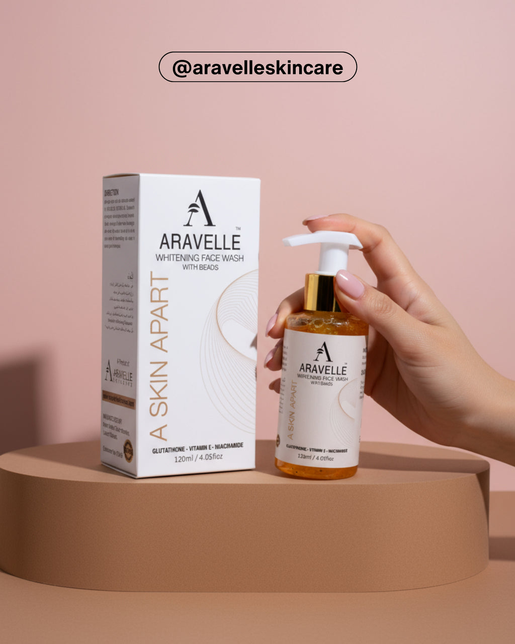 Aravelle Whitening Face Wash
